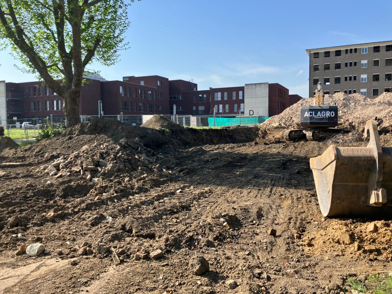 Sloop Ziekenhuis Maaseik. Veiligheidscoördinatie door Vekmo