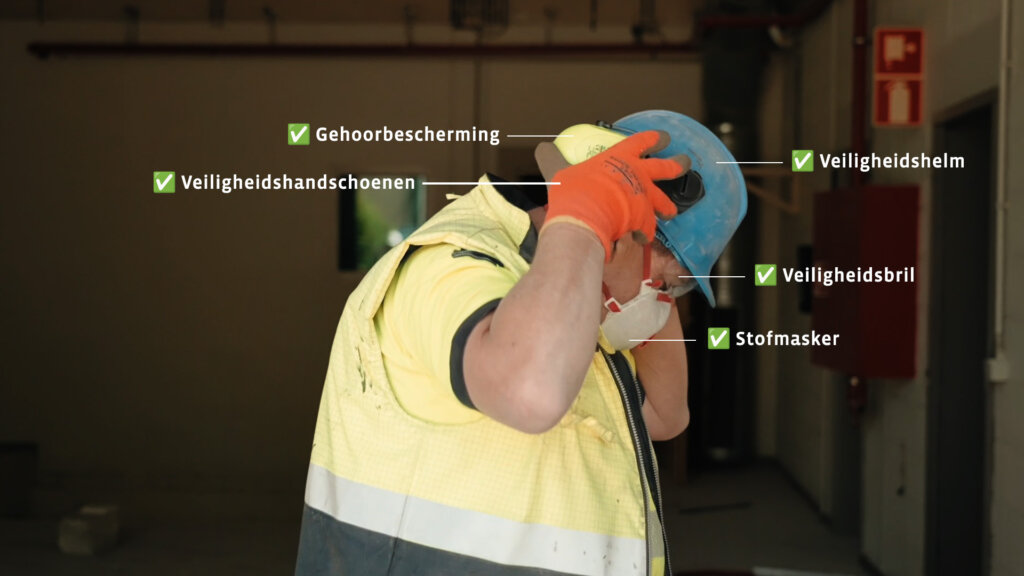 Stofmaskers zijn zeer belangrijk, maar vergeet ook je overige PBM's niet!